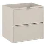 Szafka pod umywalkę 60 cm wisząca kaszmirowy mat szuflady BELLA CASHMERE 82-60-46-2S, Comad